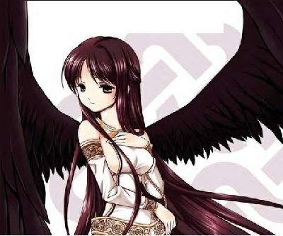 this is kinda what Amber looks like now. cept she also had blue dragon eyes and wolf ears.